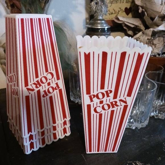 No Brand Party Supplies Popcorn Containers 4 In The Set Poshmark